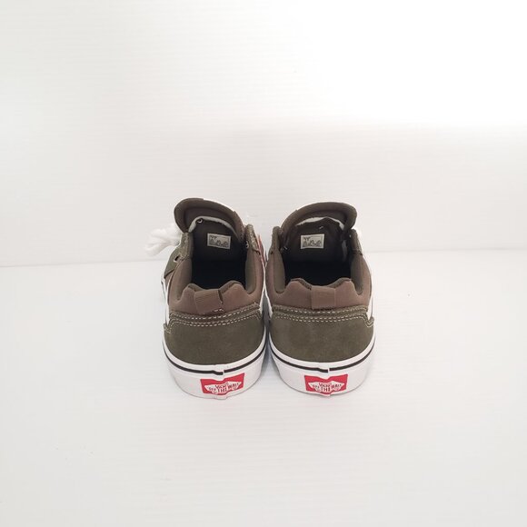 YOUTH'S VANS OFF THE WALL OLIVE GREEN OLD SKOOL SKATEBOARD SHOES - HAML14 - Picture 6 of 8